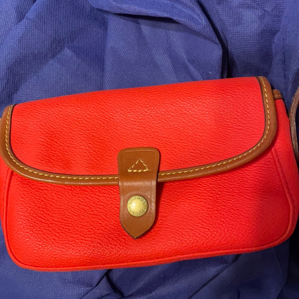 Dooney & Bourke small Eva coated cotton crossbody